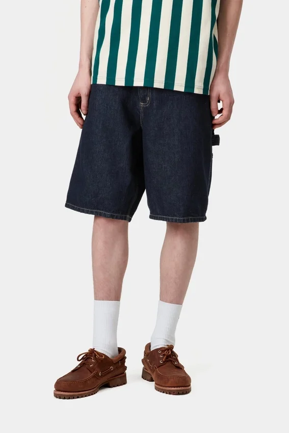 Pantaloncini con rinforzo su un solo ginocchio – Denim Pantaloncini con rinforzo su un solo ginocchio – Denim