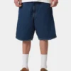 Pantaloncini con rinforzo su un solo ginocchio – Denim Pantaloncini con rinforzo su un solo ginocchio – Denim