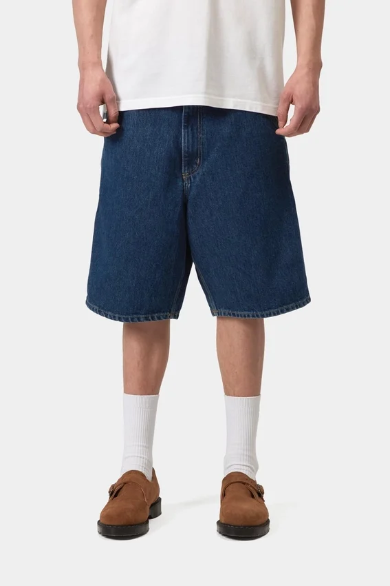 Pantaloncini con rinforzo su un solo ginocchio – Denim Pantaloncini con rinforzo su un solo ginocchio – Denim