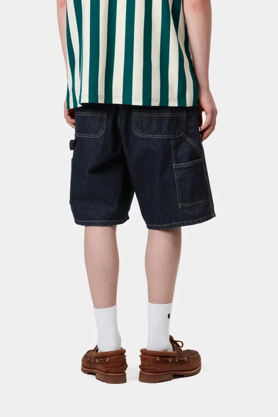 Pantaloncini con rinforzo su un solo ginocchio – Denim Pantaloncini con rinforzo su un solo ginocchio – Denim