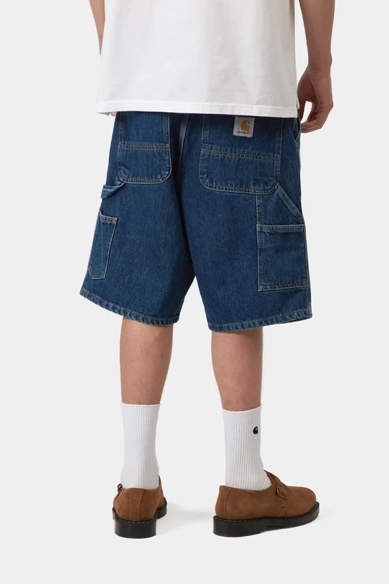 Pantaloncini con rinforzo su un solo ginocchio – Denim Pantaloncini con rinforzo su un solo ginocchio – Denim