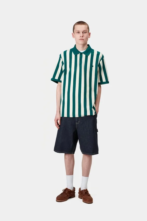 Pantaloncini con rinforzo su un solo ginocchio – Denim Pantaloncini con rinforzo su un solo ginocchio – Denim
