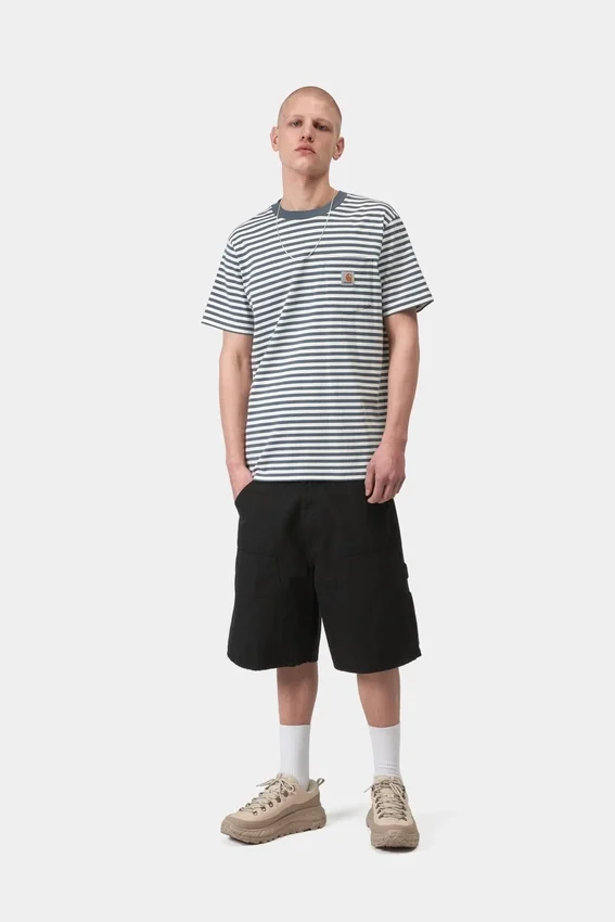 Pantaloncini corti con doppio rinforzo sulle ginocchia – Tela Pantaloncini corti con doppio rinforzo sulle ginocchia – Tela