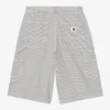Pantaloncini da donna Mercer a righe con ginocchia singole Pantaloncini da donna Mercer a righe con ginocchia singole