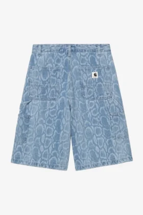 Pantaloncini da donna Snake Camo Nixon con doppio rinforzo sulle ginocchia
