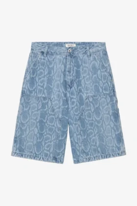 Pantaloncini da donna Snake Camo Nixon con doppio rinforzo sulle ginocchia