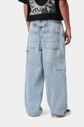 Pantaloni Belmont con fibbia sul retro