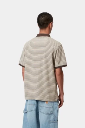 Polo a maniche corte Dion Stripe