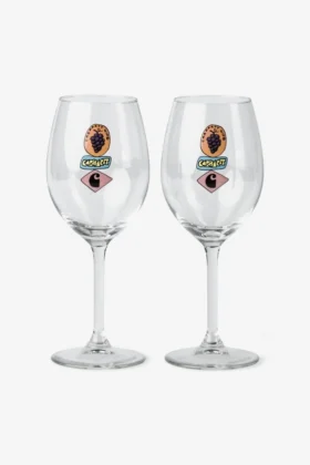 Set di bicchieri da vino Stacked Grapes