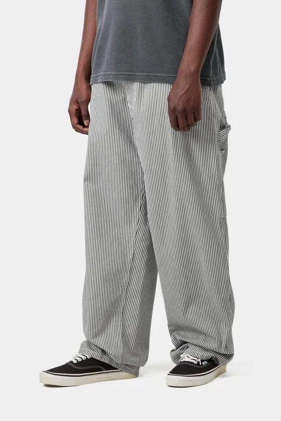 Single Knee Pant Mercer con righe Single Knee Pant Mercer con righe