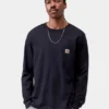 T-Shirt a maniche lunghe con tasca T-Shirt a maniche lunghe con tasca