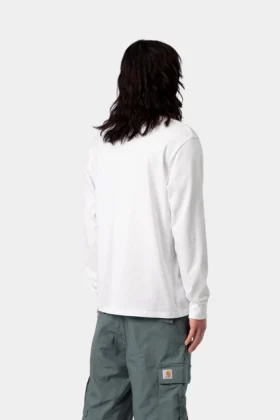 T-Shirt a maniche lunghe con tasca