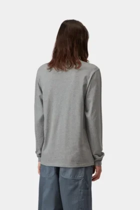 T-Shirt a maniche lunghe con tasca