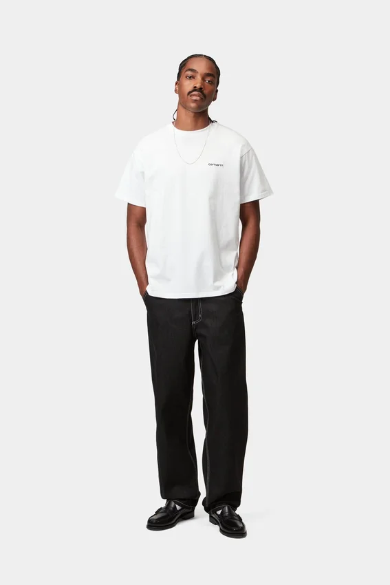 T-Shirt con ricamo Script T-Shirt con ricamo Script