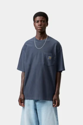 T-Shirt con tasca dal taglio ampio