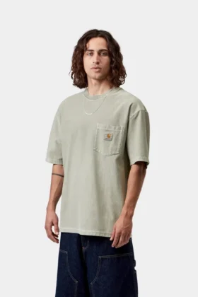 T-Shirt con tasca dal taglio ampio