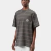 T-Shirt da donna Bert Stripe Pocket