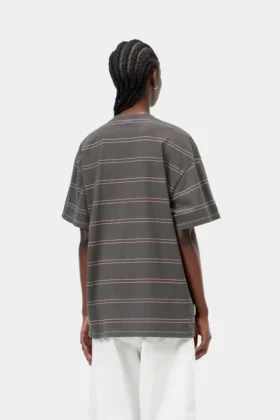 T-Shirt da donna Bert Stripe Pocket