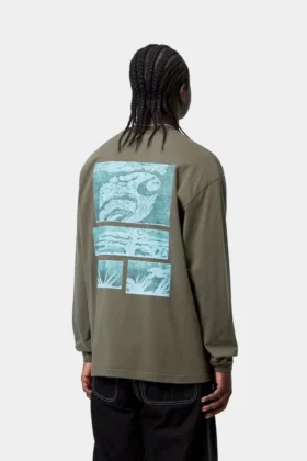 T-Shirt Emerge a maniche lunghe